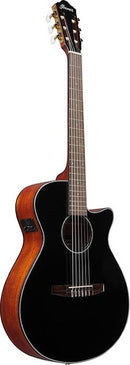 Ibanez AEG50NBKH - CORPS AEG Single Cutaway Guitare Electric-Electric Spruce Top Nylon - noir