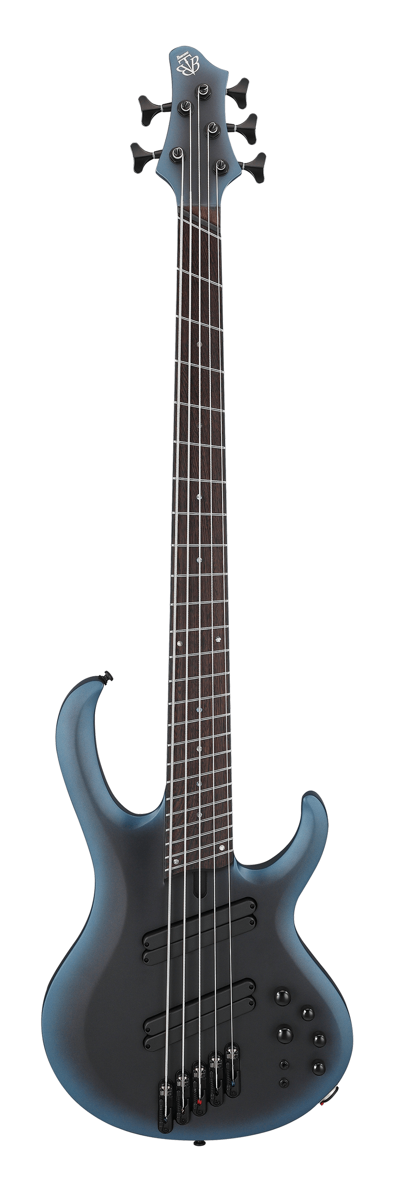 Ibanez BTB605MSMAM 5 Strings Multi Scale Electric Bass Guitar (Midnight Arctic Ocean Matte)