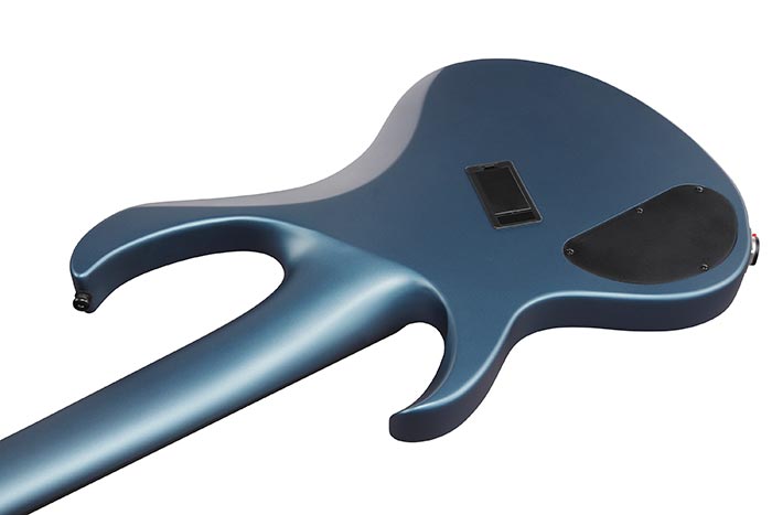 Ibanez BTB605MSMAM 5 Strings Multi Scale Electric Bass Guitar (Midnight Arctic Ocean Matte)