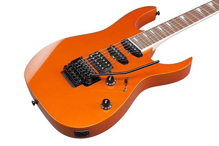 Ibanez RG460DXROM Electric Guitar (Roadster Orange Metallic)