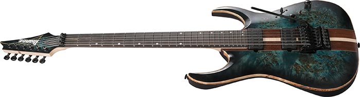 Ibanez RGA20P1PBCUL Electric Guitar (Cosmic Blue Burst)