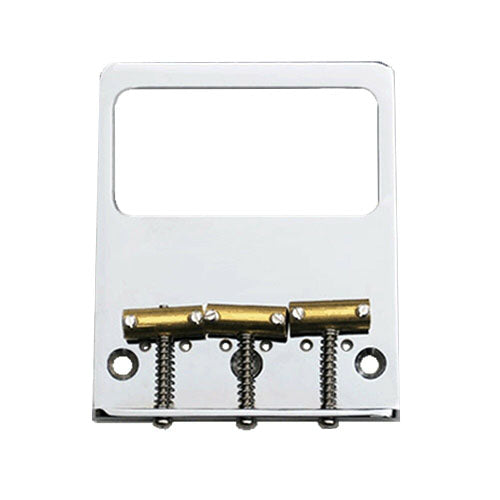 TV Jones AMERICAN STANDARD Tele Bridge Plate – 3 saddle (Chrome)