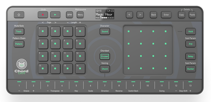 AlphaTheta CHORDCAT 8 Track Groovebox