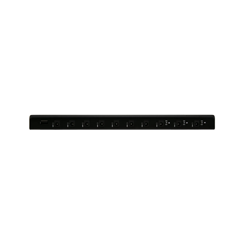 Alimentation mono PFX-PS-L-BLK-US pour pédalier isolée à 11 prises - grande