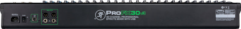 Mackie PROFX30V3 30-Channel 4-Bus Professional Effects Mixer with USB