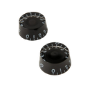PRS Speed Metric Shaft Knobs (Black) - 2 Pack
