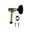 PRS PHASE III Bass Locking Tuners With Wing Buttons (Collar Design, Black) - Single