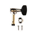 PRS PHASE III Bass Locking Tuners With Wing Buttons (Shaft Collar, Black) - Single