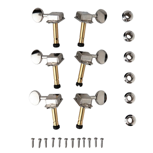 PRS Vintage-Style Locking Tuners With Butterbean Buttons - 6 Pack
