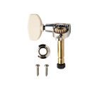 PRS PHASE III Treble Locking Tuners With Wing Buttons (Collar Design, Ivory) - Single