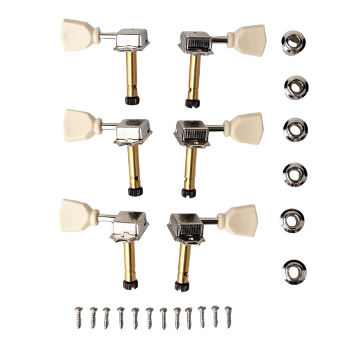 PRS Vintage-Style Locking Tuners With Wing Buttons - 6 Pack