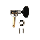 PRS PHASE III Bass Non-Locking Tuners With Wing Button (Collar Design, Black) - Single