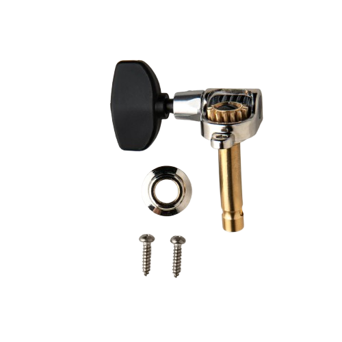 PRS PHASE III Treble Non-Locking Tuners With Wing Button (Collar Design, Black) - Single