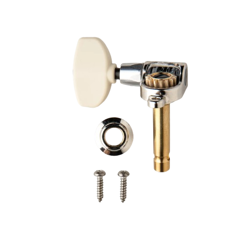 PRS PHASE III Treble Non-Locking Tuners With Wing Button (Collar Design, Ivory) - Single