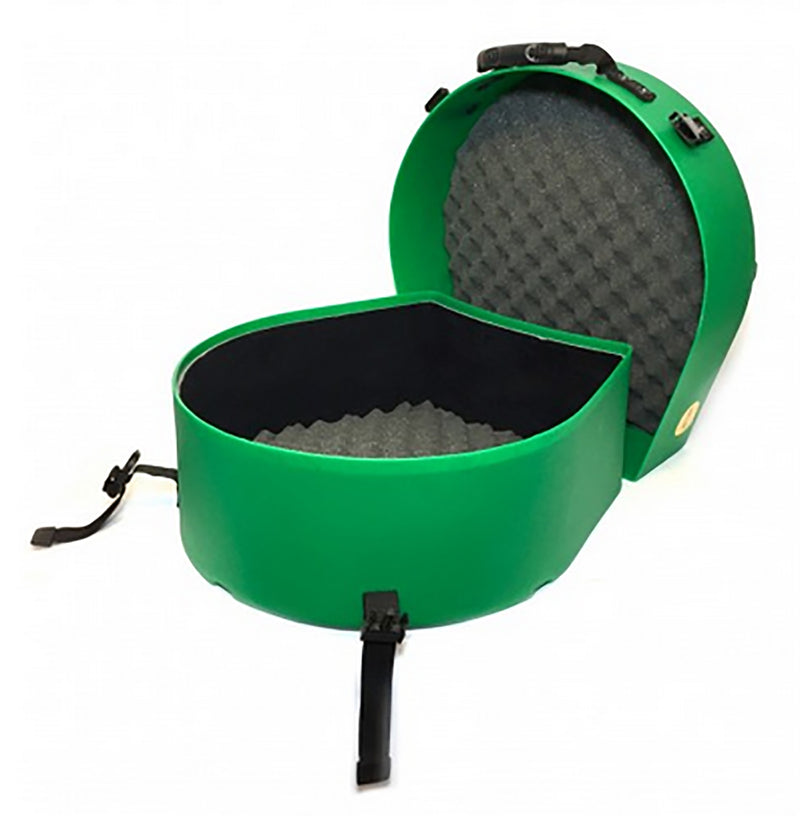 Hardcase HNL14S Fully Lined Snare Drum Case (Dark Green) - 14"