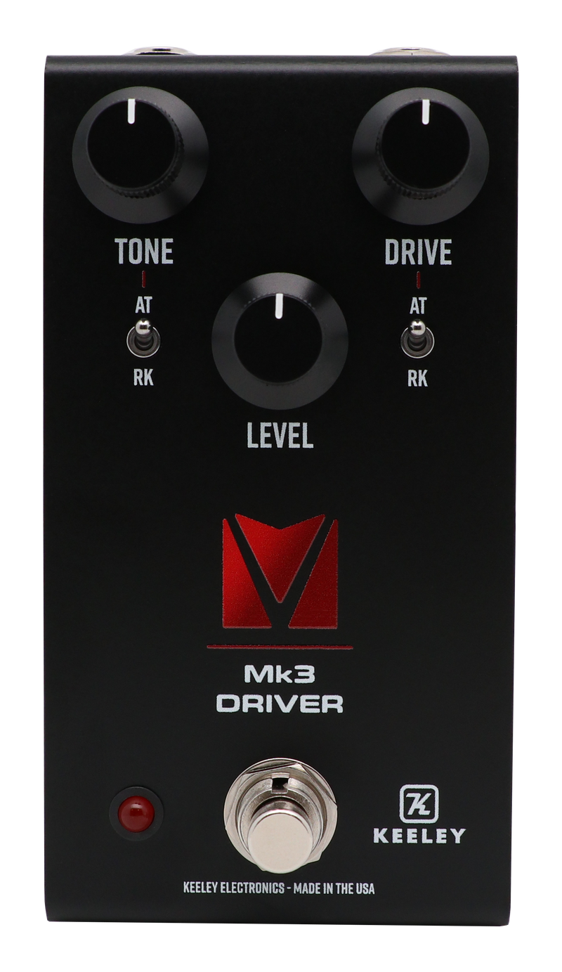 Keeley MUSE-DRIVER Andy Timmons Pédale d'overdrive à gamme complète