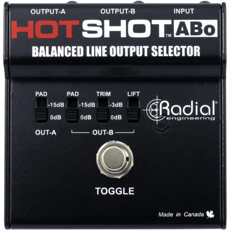 Radial Engineering HOTSHOT ABO Line Output Selector