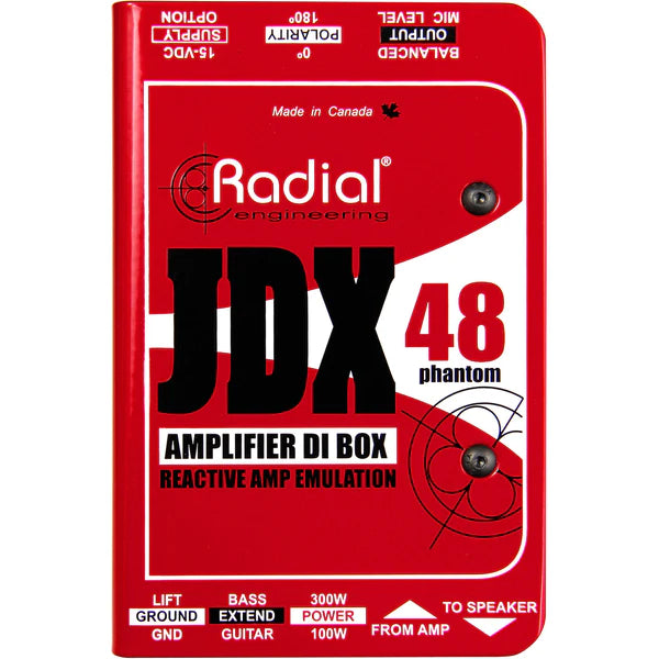 Radial Engineering JDX-48 Reactor Guitar Amp Direct Box