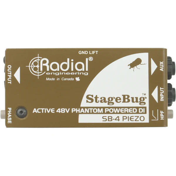 Radial Engineering SB-4 PIEZO StageBug DI Box