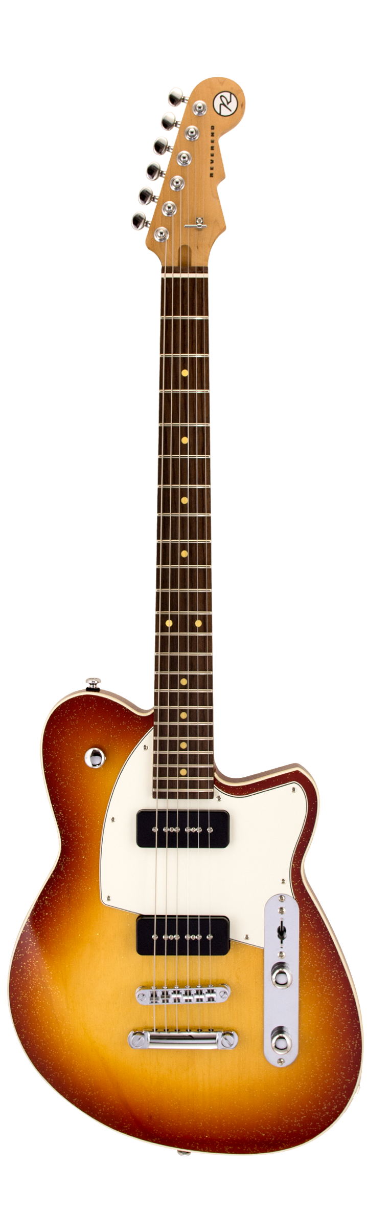 Reverend CHARGER 290 Electric Guitar (Fireburst Sparkle)