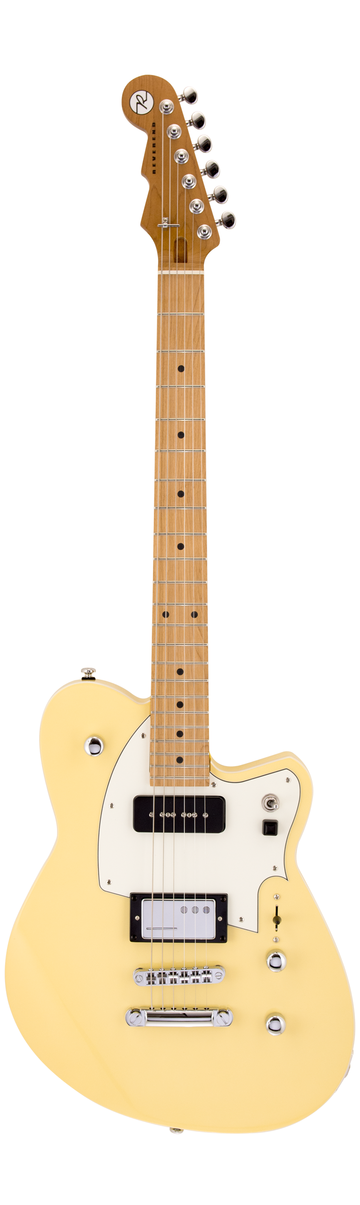 Reverend CHRIS FREEMAN Signature Electric Guitar (Powder Yellow)