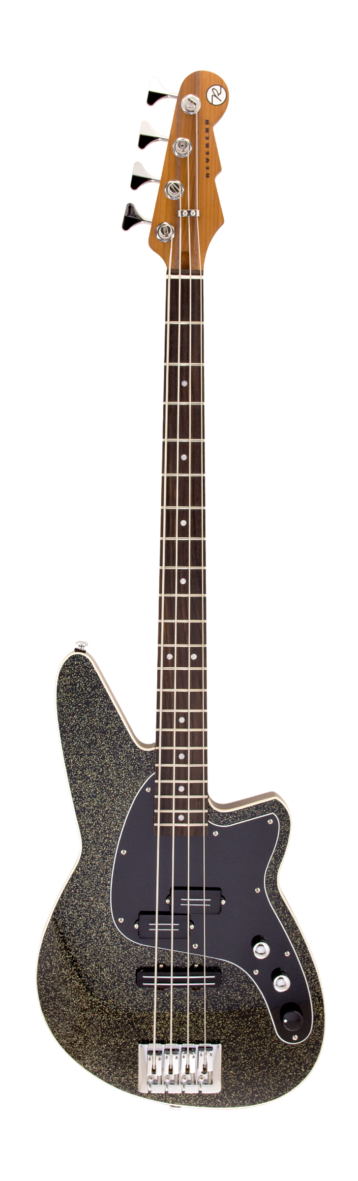 Reverend DECISION P Electric Bass Guitar (Rainbow Sparkle)