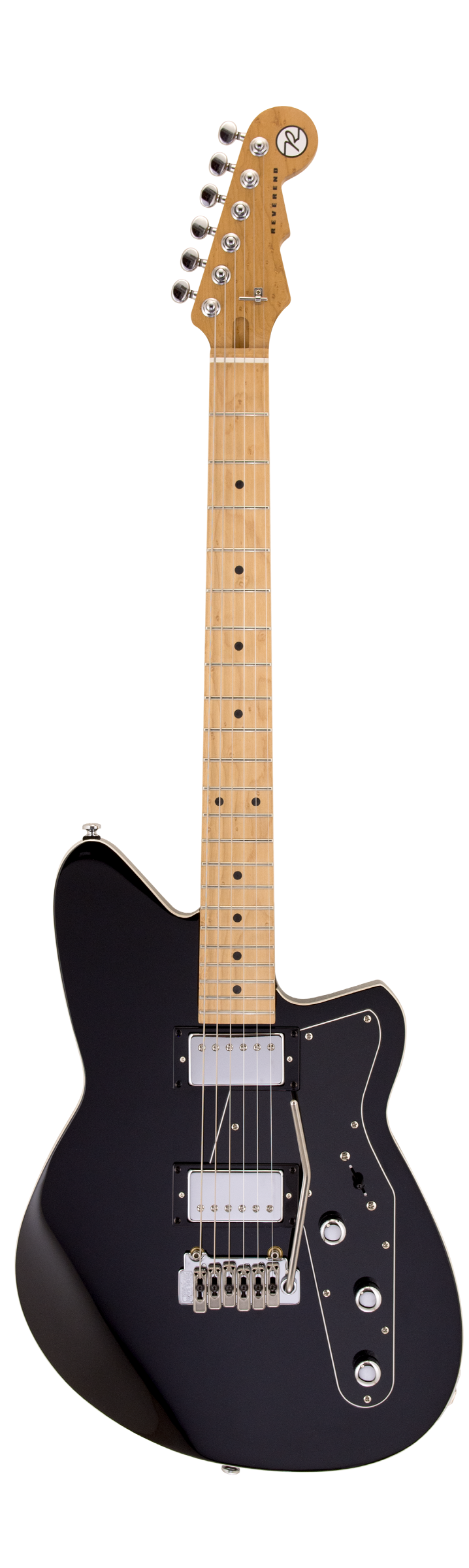 Reverend JETSTREAM HB Electric Guitar (Midnight Black)
