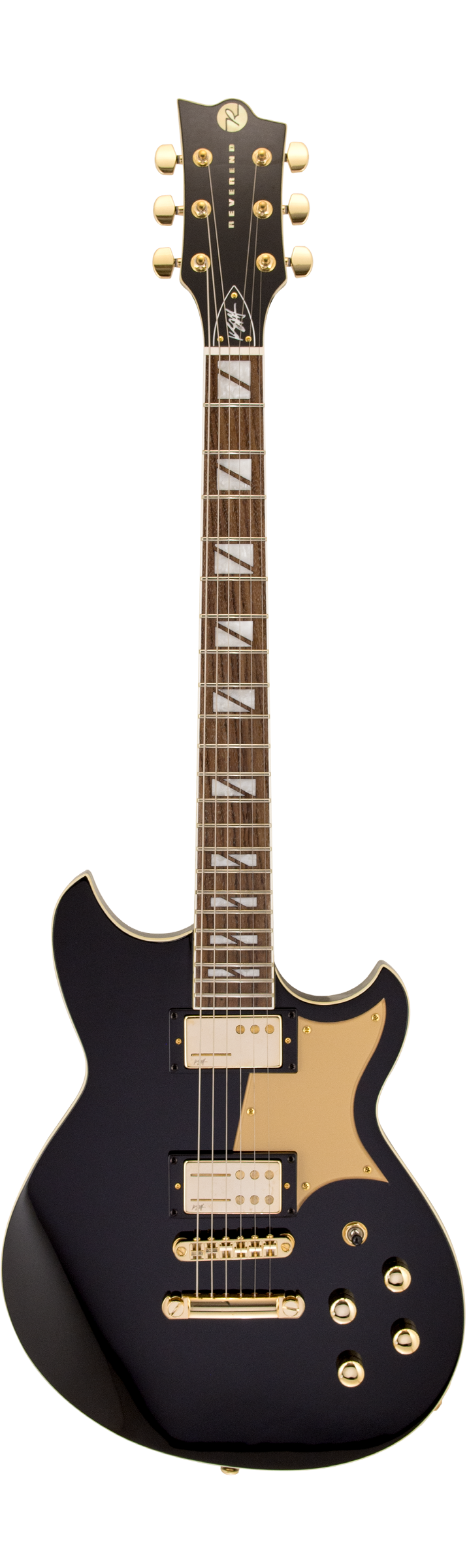 Reverend KYLE SHUTT II Electric Guitar (Midnight Black)
