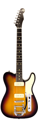 Reverend GK90 Greg Koch Gristle 90 Guitare électrique Solidbody (3 tons Burst)