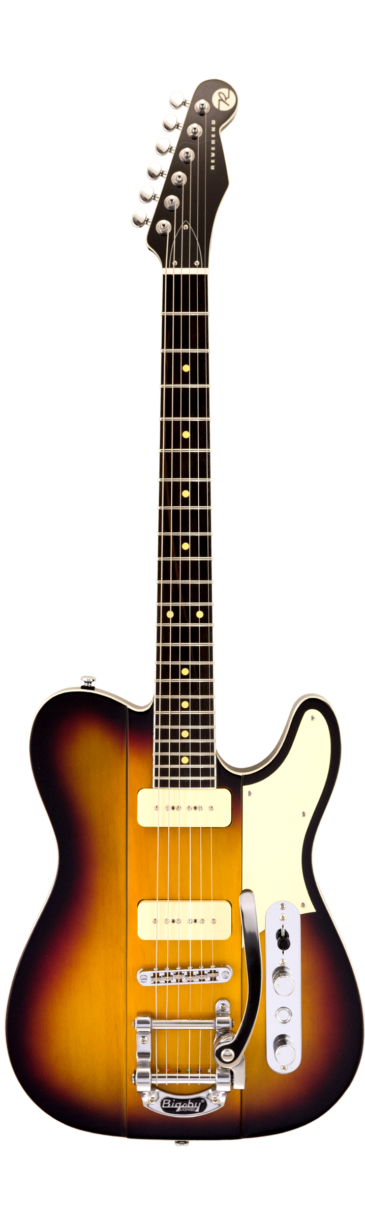 Reverend GREG KOCH GRISTLE 90 Electric Guitar (3-Tone Burst)