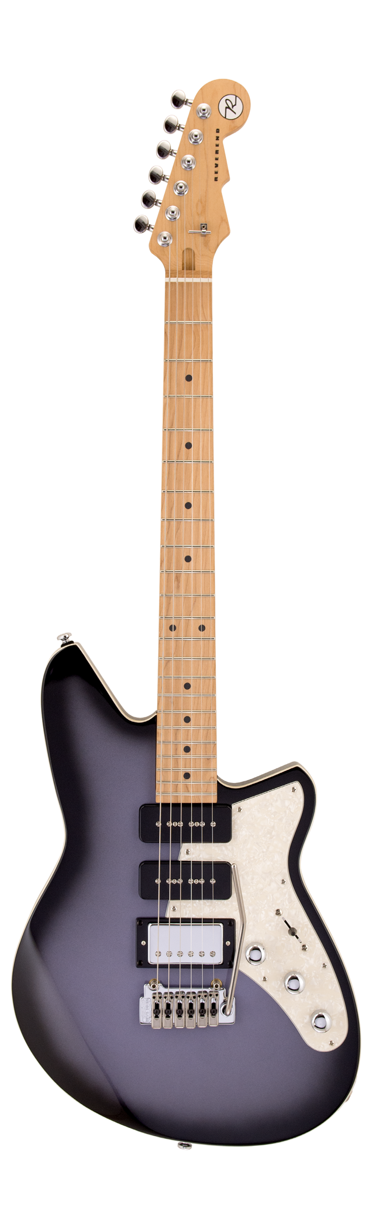 Reverend SIX GUN HPP Electric Guitar (Periwinkle Burst)