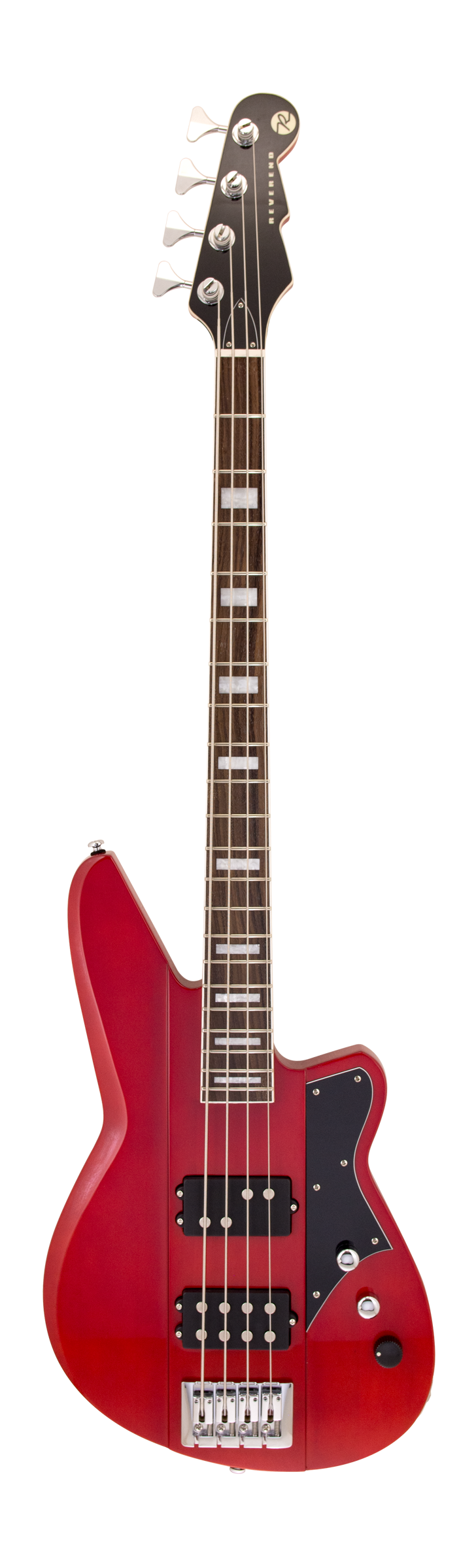 Reverend THUNDERGUN Electric Bass Guitar (Trans Cherry)