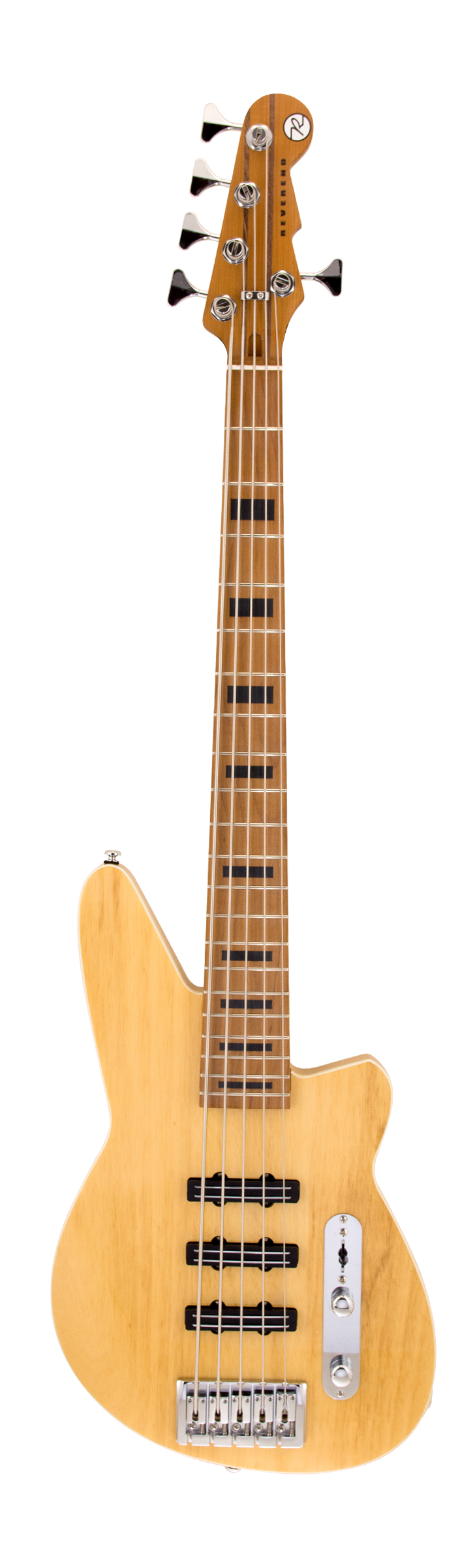 Reverend TRIAD 5 5 String Electric Bass Guitar (Natural)