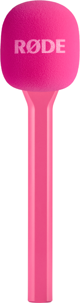Rode INTERVIEW GO Handheld Adaptor For Wireless GO (Pink)