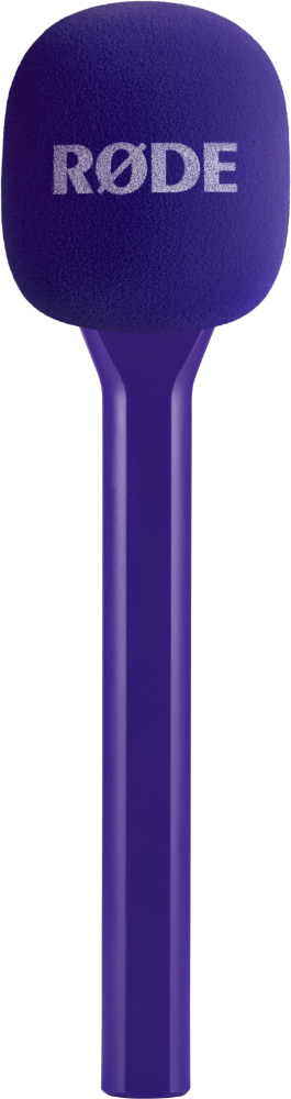 Rode INTERVIEW GO Handheld Adaptor For Wireless GO (Purple)