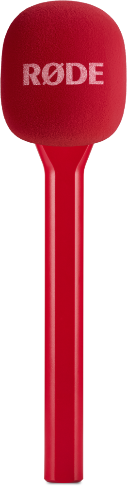 Rode INTERVIEW GO Handheld Adaptor For Wireless GO (Red)