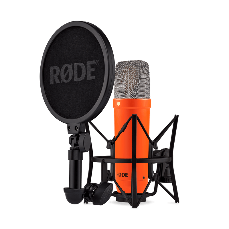 Rode NT1 SIGNATURE Large-Diaphragm Condenser Microphone (Orange)