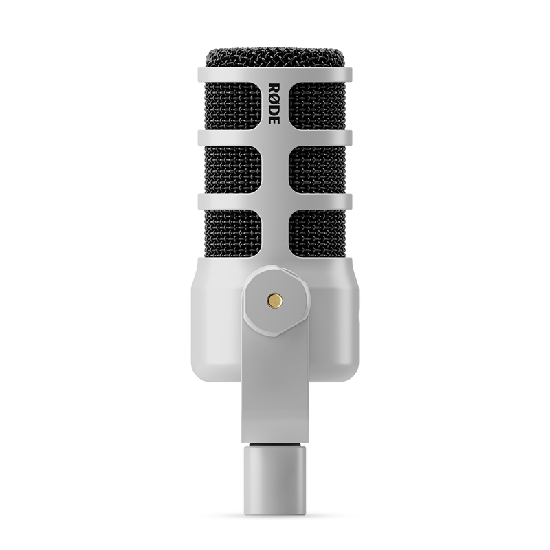 Rode PODMIC Dynamic Podcasting Microphone (White)