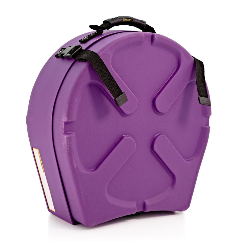 Hardcase HNL14S Fully Lined Snare Drum Case (Purple) - 14"