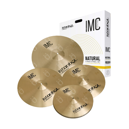 Istanbul IMC-4 IMC Natural 4-Cymbal Set w/Bag