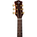 Luna SAFARI VISTA STALLION Travel Acoustic/Electric Guitar (Gloss)