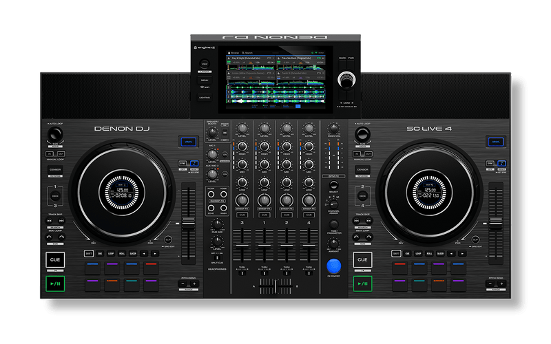 Denon DJ SC Live 4 Contrôleur DJ autonome professionnel