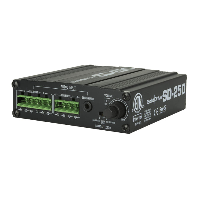SolidDrive SD-250 50 Watts Per Channel Class D Amplifier