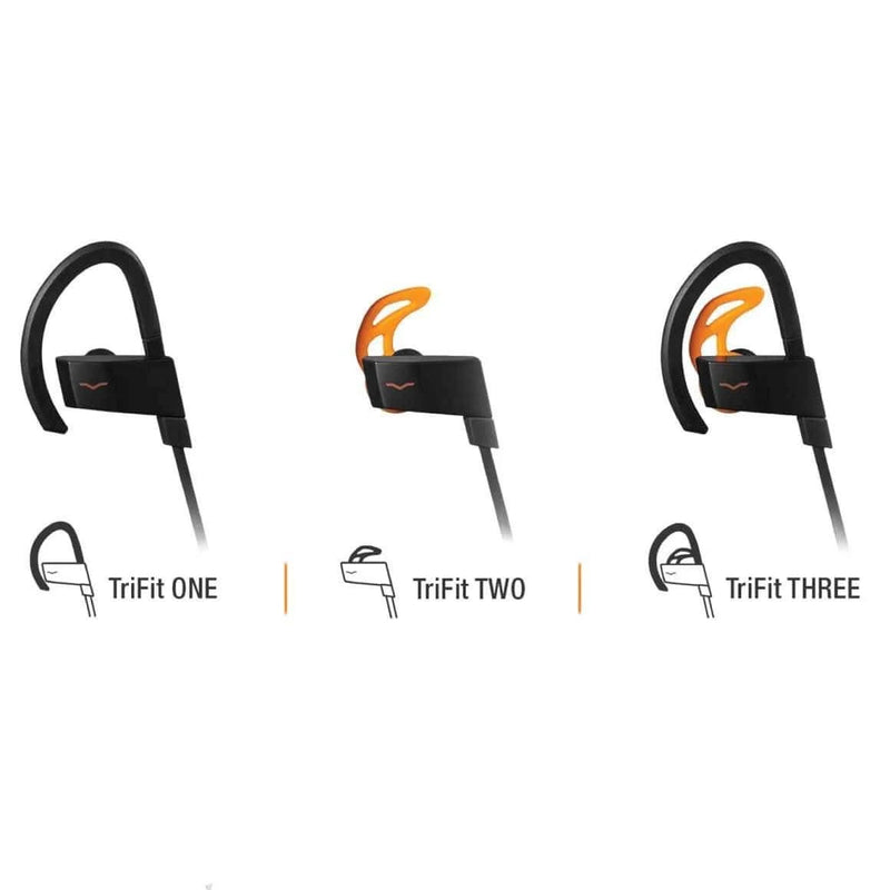 V-Moda VLCT-Black BassFit Wireless In-Ear Sport Headphones (noir)