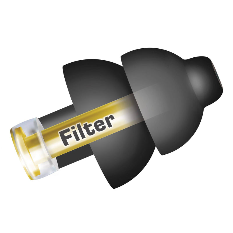 Alpine Musicsafe Pro Black Earplugs - Black