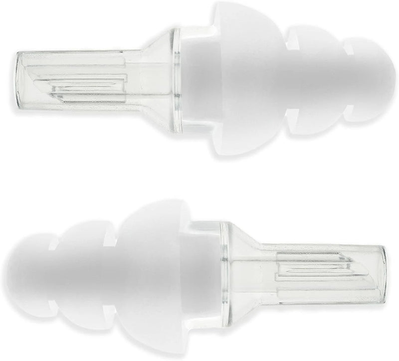 Etymotic ER20-SMF High-Fidelity Earplugs (Long) - Clear Stem, Frosted Tip