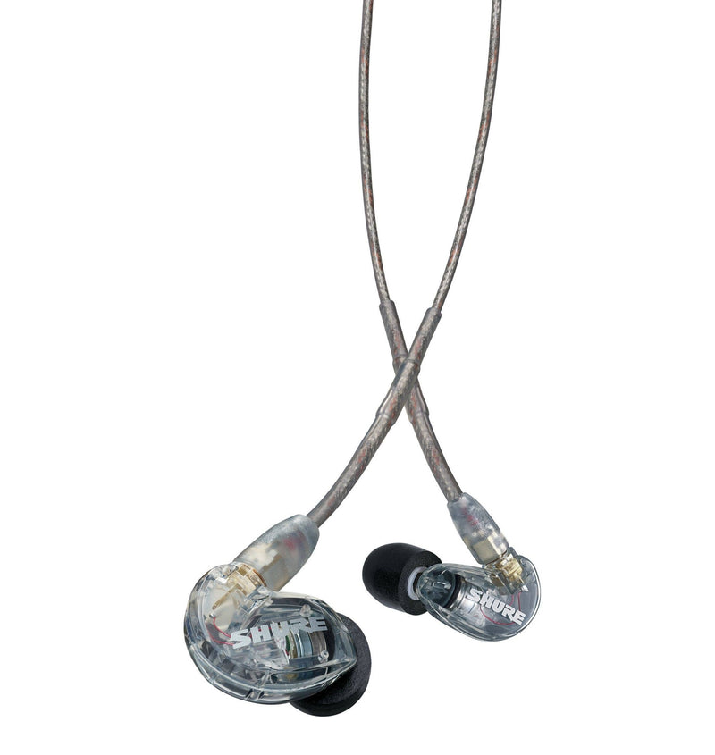 Shure SE215-CL Sound-Isolating In-Ear Stereo Earphones Clear