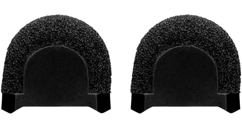 Shure AMV-LAV-WS/B Foam Windscreen For MoveMic Lav (2 Pack, Black)