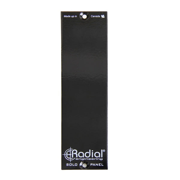 Radial Engineering SOLO 500 Series Single Wide Filler Panel