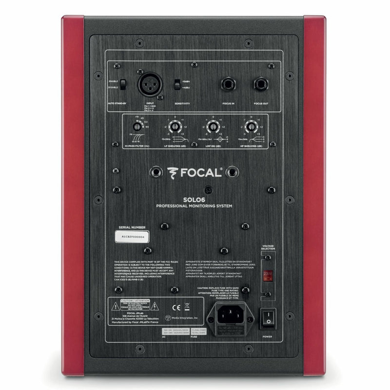 Focal SOLO6 Powered 2-Way Studio Monitor - 6.5"